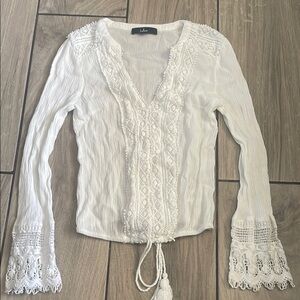 Lulus white shirt